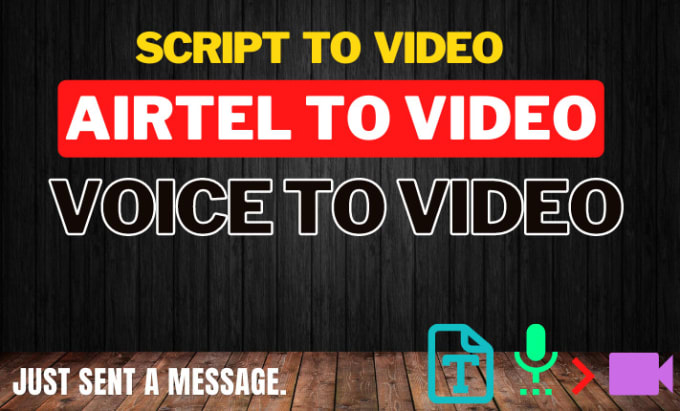 Gig Preview - Convert article, blog post or voice script to video