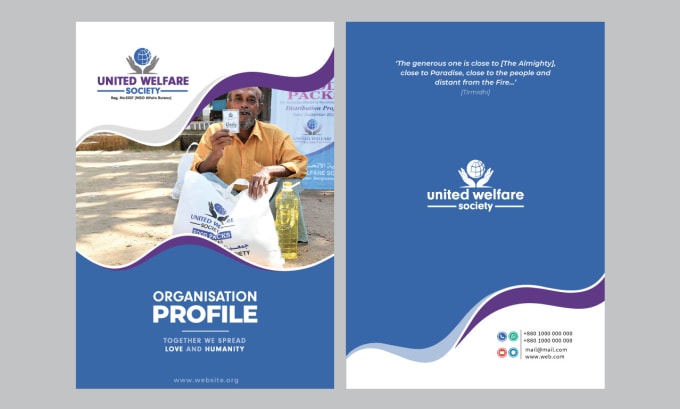 Gig Preview - Design profile, annual report, or brochure for charity, nonprofit organization