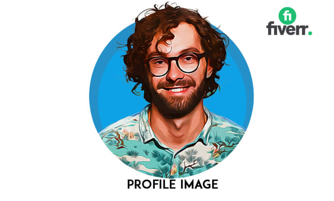 Gig Preview - Draw a cartoon caricature headshot avatar from your photo