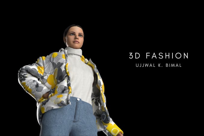 Gig Preview - Create 3d garment for you on clo3d