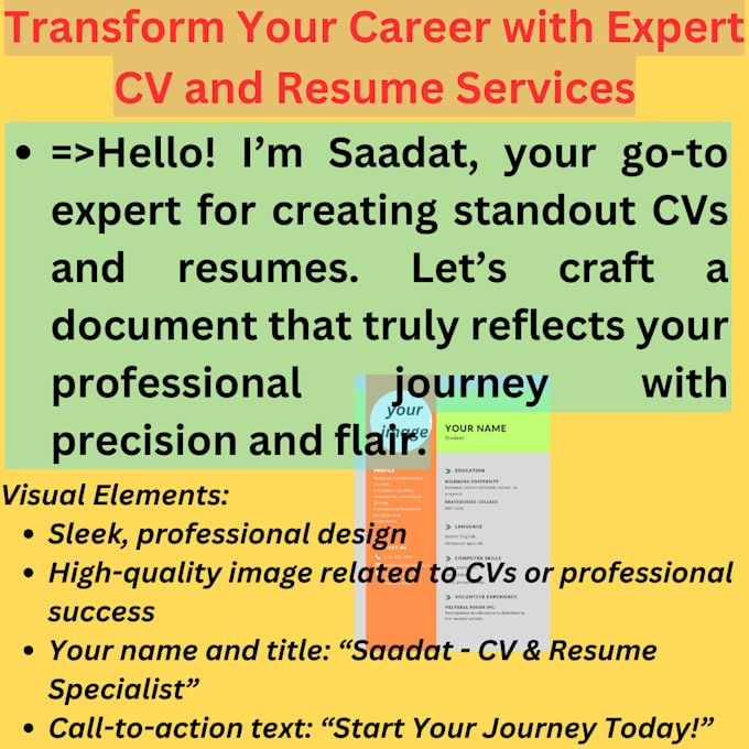 Gig Preview - Professionally write your CV, resume, cover letter, and linkedin profile