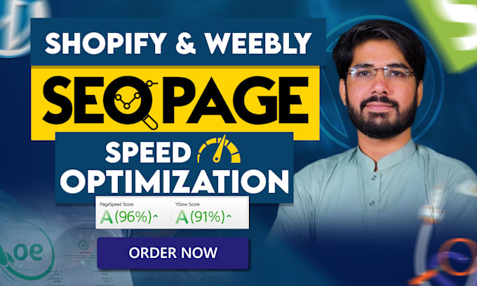 Gig Preview - Speed up optimize and do seo of shopify and weebly website