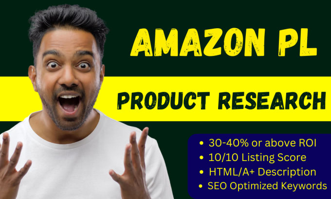 Gig Preview - Do amazon fba private label product research and killer pl product hunting