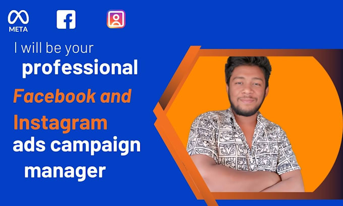 Gig Preview - Be your professional facebook and instagram ads campaign manager