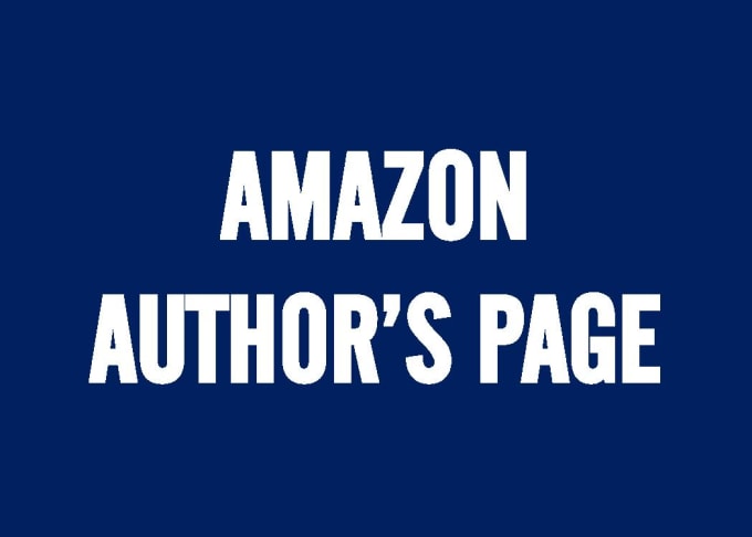 Gig Preview - Create and optimize your amazon author page for maximum visibility