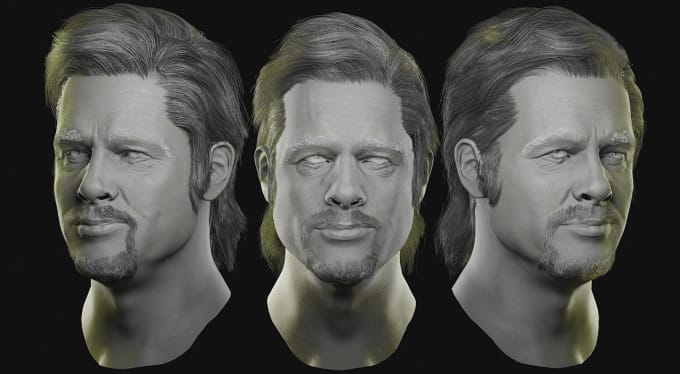 Gig Preview - Expert 3d face sculpting for high quality 3d prints