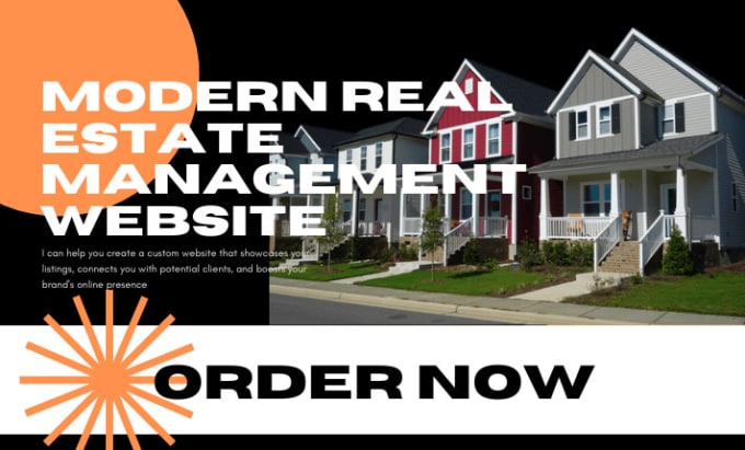 Gig Preview - Design a real estate, house rentals management property listing  UI UX website,