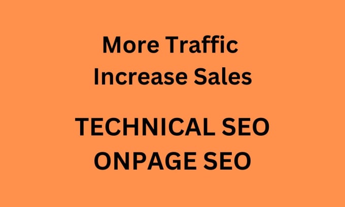 Gig Preview - Complete technical SEO on page optimization rank on google 1st page