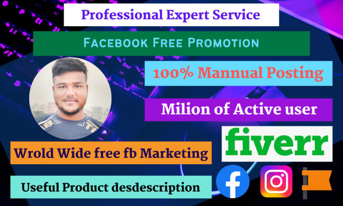 Gig Preview - Do fb marketing at the expert level in millions of people