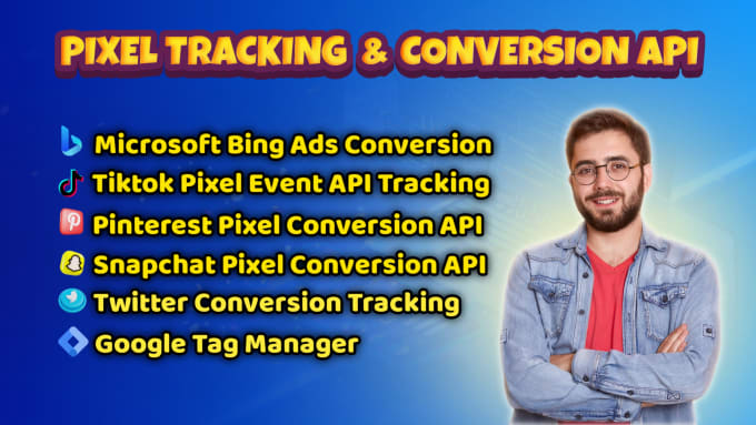 Gig Preview - Set up tiktok conversion API, snapchat, pinterest  and GTM server side tracking