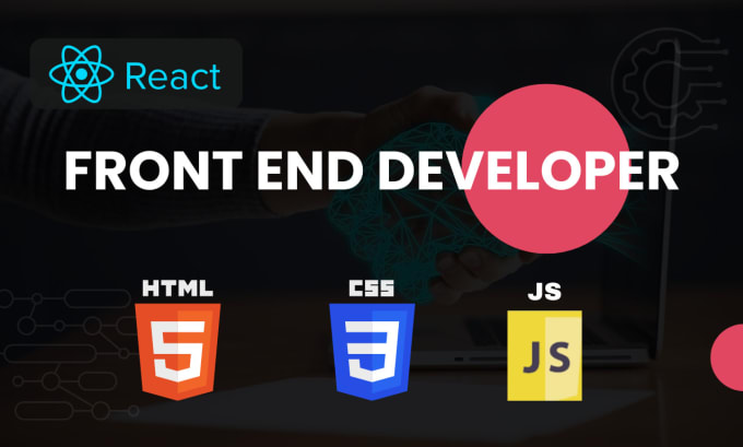 Gig Preview - Be your front end web developer with react js