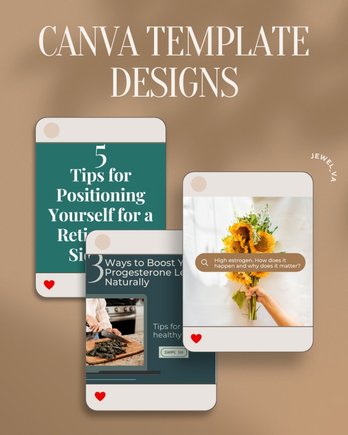 Gig Preview - Create wonderful canva templates for your instagram posts