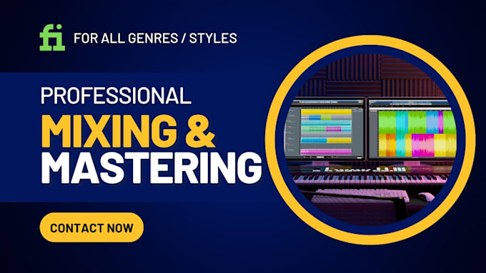 Gig Preview - Provide professional mixing and mastering for your song