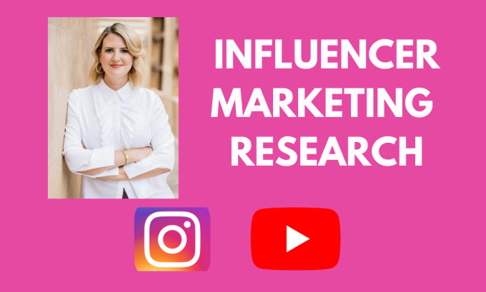 Gig Preview - Find best instagram influencer research, find instagram influencer marketing