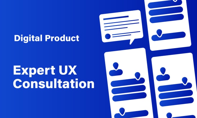 Gig Preview - Provide expert UX consulting for your digital product