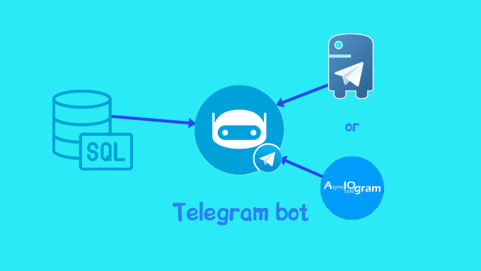 Gig Preview - Do telegram bot using python telegram bot or aiogram