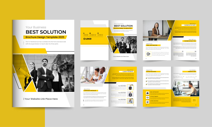 Gig Preview - Design modern company profile, business brochure, annual report and booklet