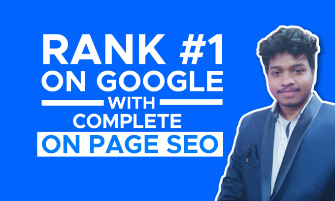 Gig Preview - Do complete on page SEO optimization service for google ranking