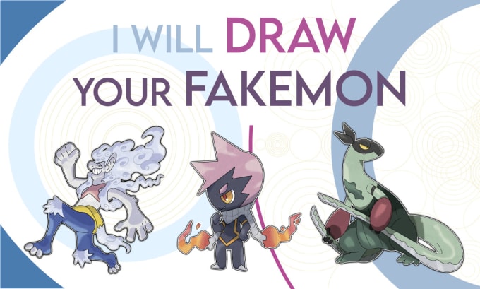 Bestseller - draw fakemon for you