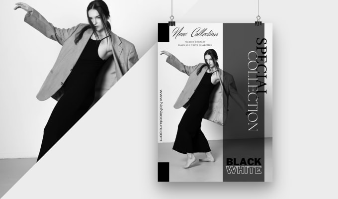 Gig Preview - Design chic and stylish flyers for fashion shows and events