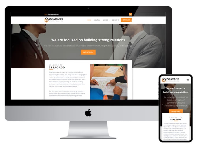 Gig Preview - Develop a customized and responsive wordpress website with 5 pages