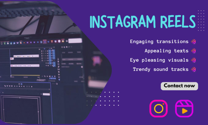 Gig Preview - Create instagram reels with captions