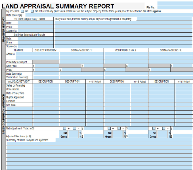 Gig Preview - Real estate appraisal for vacant lots