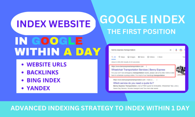 Gig Preview - Magically fix google index issues to index website within a day