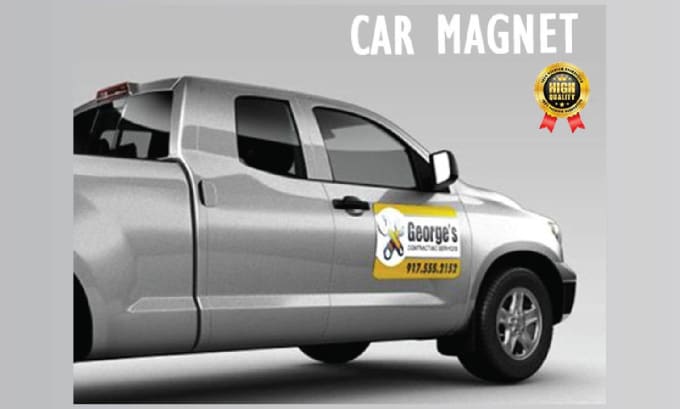 Gig Preview - Do professional car magnet and vehicle van magnet