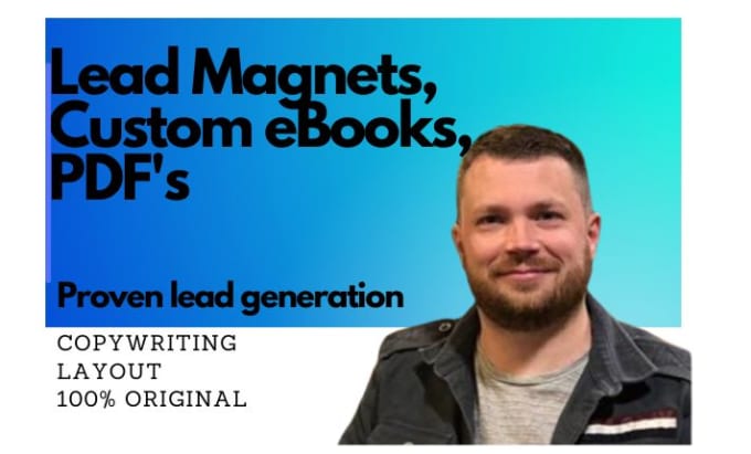 Gig Preview - Write your ideal lead magnet, ebook or downloadable