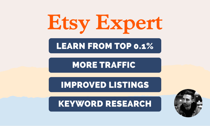 Gig Preview - Increase traffic, improve product rank and do etsy shop SEO