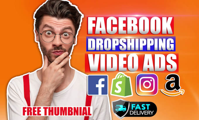 Gig Preview - Create facebook video ads for shopify products