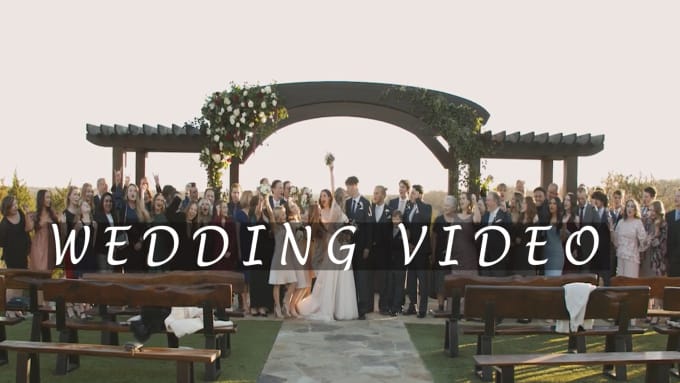 Gig Preview - Do wedding and faimly video editing