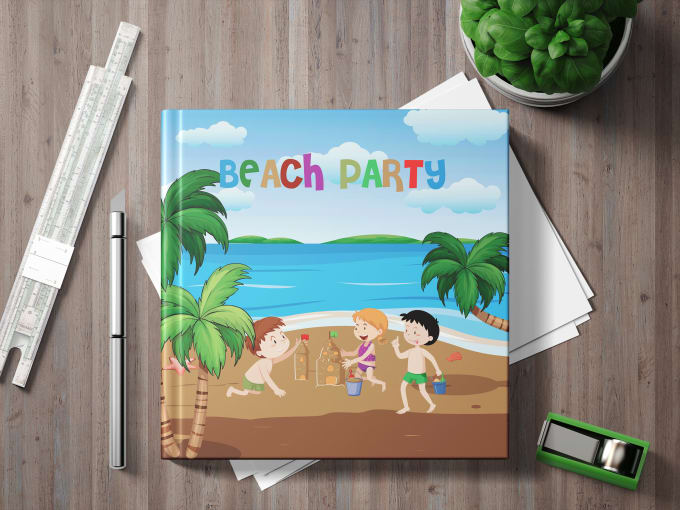 Gig Preview - Make kids story books and children illustrations for amazon