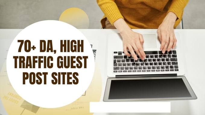 Gig Preview - Publish 5 guest posts on 50da sites