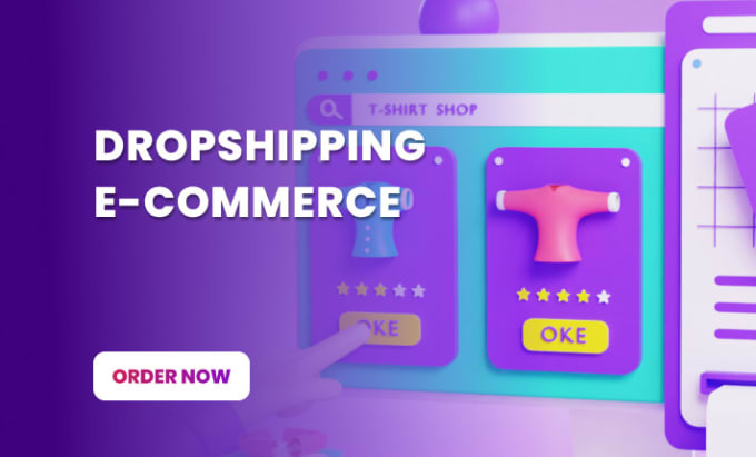 Gig Preview - Our agency will develop a shopify dropshipping ecommerce website customized for business