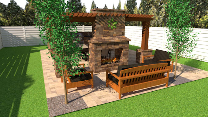 Gig Preview - Create interior or exterior design