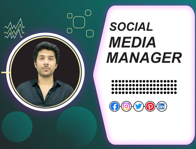 Gig Preview - Be your social media marketing manager and content creator for digital marketing