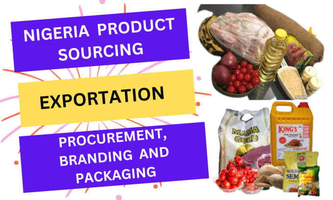 Gig Preview - Do product sourcing, buying and exportation from nigeria to all countries