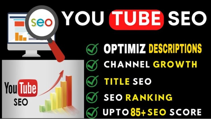 Gig Preview - Do complete SEO for your youtube channel