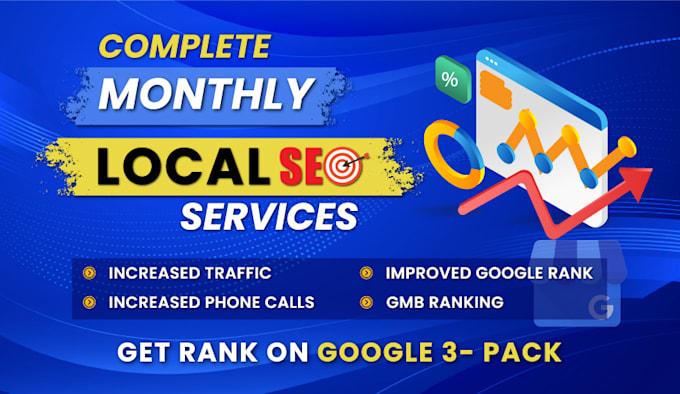 Gig Preview - Do complete monthly local SEO service and gbp optimization , gmb ranking