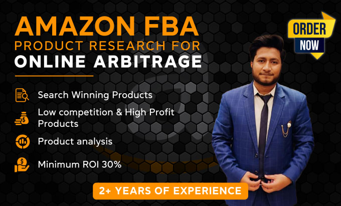 Gig Preview - Do amazon online arbitrage product research USA