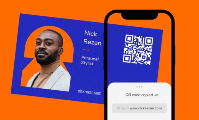 Gig Preview - Create a custom qr code design with your logo