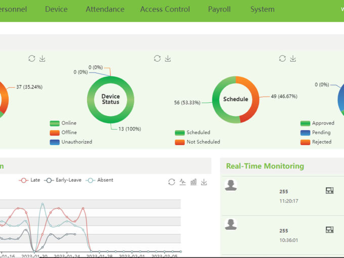 Gig Preview - Install and manage zk biotime attendance