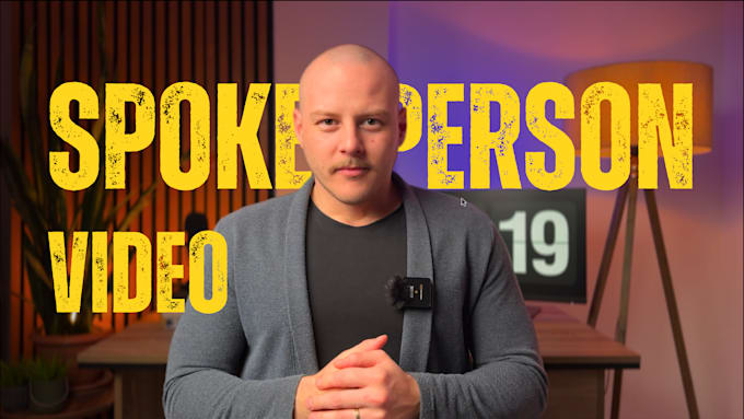 Bestseller - create an amazing spokesperson video for you