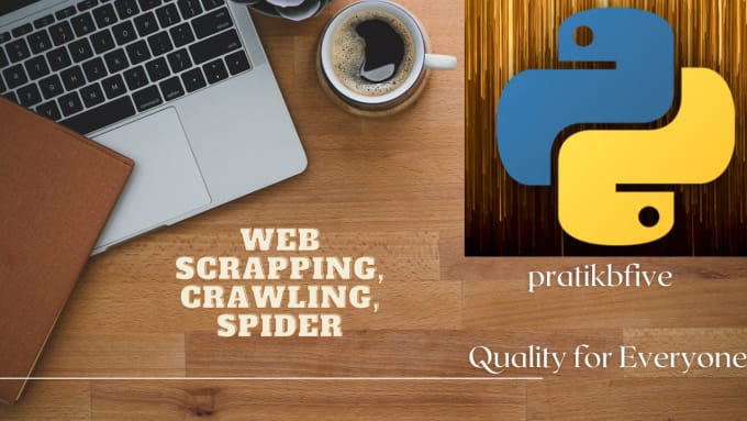 Bestseller - efficient python crawler and scraper for your data needs