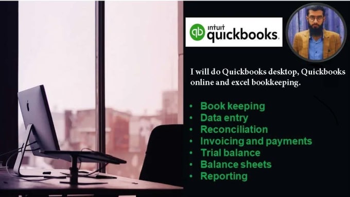 Gig Preview - Be expert bookkeeper of quickbooks, xero,virtual assistance