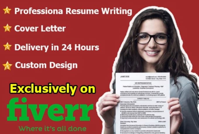 Gig Preview - Provide professional resume writing service