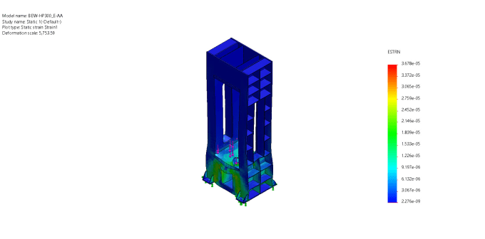 Gig Preview - 100 to 600 ton capacity hydraulic press and static analysis