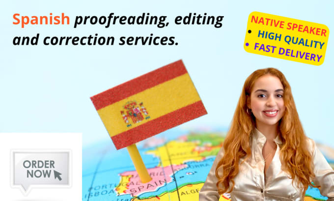 Gig Preview - Proofread, edit and rewrite spanish documents